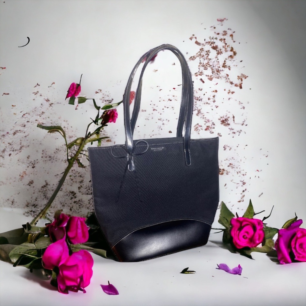 Kate Spade - Vintage Collector’s Bucket Tote Bag w/ Gingham Linning